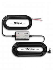 Скрытая проводка для видеорегистраторов, установочный кабель питания Type-C TDS TS-CAU64 2.5 метра